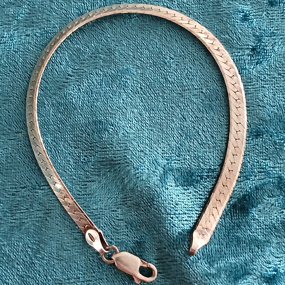 Italian Silver Bracelet for Women 7"